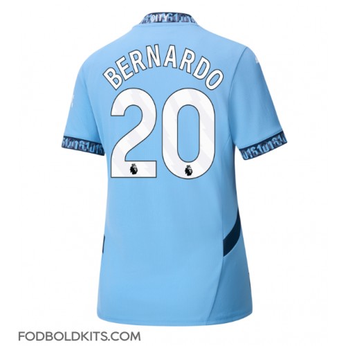 Manchester City Bernardo Silva #20 Hjemmebanetrøje Dame 2024-25 Kortærmet